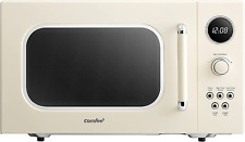 CM-M092AAT Retro Microwave with 9 Preset Programs, Fast Multi-Stage Cooking, Tur