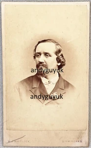 CDV OPERA SINGER WILLOUGHBY HUNTER WEISS ANTIQUE PHOTO BY WHITLOCK COMPOSER - Picture 1 of 2