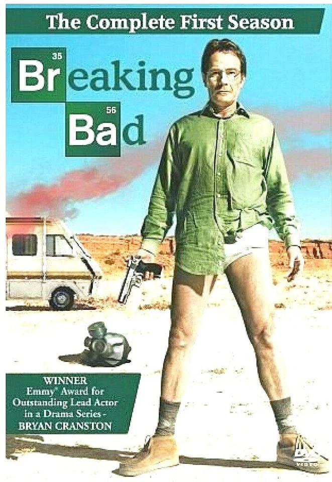 BREAKING BAD 1 THE COMPLETE FIRST SEASON DVD TV SHOW 1ST ONE SEASON BOX SET  - Image 1 of 1