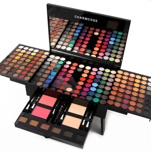 190 Colors Cosmetic Make up Palette Set Kit Combination with Eyeshadow Facial Bl - Picture 1 of 12