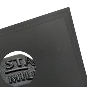 15"x18"x3mm Color Negro - Papel de Respaldo de Espuma Hinchada Bordado 3D, 100 Hojas - Imagen 1 de 11