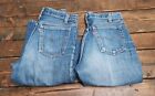 Vtg Early 90's Levi's 501 Button Fly Jeans. 30x36. Bundle. 2 Pairs. USA. (Read)