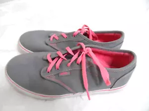 Vans Autentico Grigio E Rosa - Donna US Missy 4 - Big Girl's 3.5 - Foto 1 di 8
