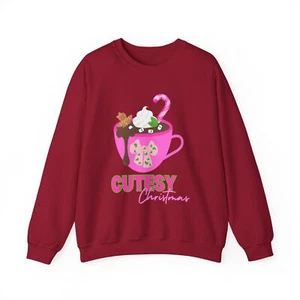 Very cutesy Christmas Unisex Heavy Blend™ Crewneck Sweatshirt - Picture 1 of 25