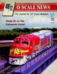 O Scale News Magazine Issue 170 July 2003 Journal for 1/4" Scale Modelers