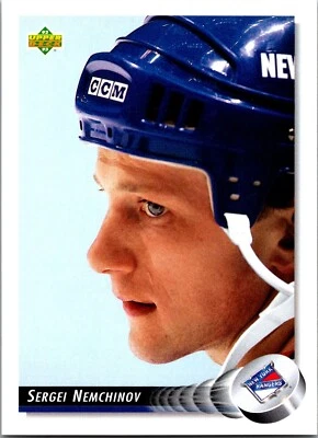 1992-93 Upper Deck - #298 Sergei Nemchinov - Image 1 of 2