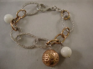 Bracciale donna in Argento 925 e Agata bianca di Opera Argenti - Foto 1 di 6