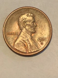 1984 d penny ERROR ERROR ERROR No L in liberty "iberty" "God We Trust" No "In" - Picture 1 of 18