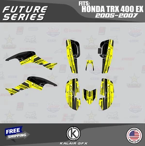 Graphics Kit for HONDA TRX400EX (2005-2007) 16MIL Future Series - Yellow - Picture 1 of 7
