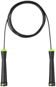 NIKE Training Speed Jump Rope Adjustable Length Black Volt Pro Combat Gym Elite - Picture 1 of 3