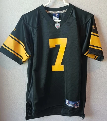 Reebok Premier Roethlisberger Youth Jersey Large +2 Length Steelers EUC NFL Cover