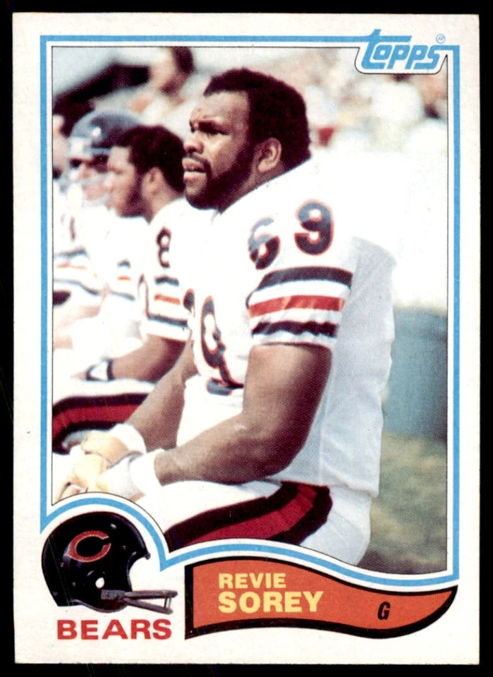 1982 TOPPS REVIE SOREY . CHICAGO BEARS #304 - Image 1 of 2