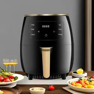 XXL Heißluftfritteuse 6L Fritteusen Friteuse Heißluft Air Fryer 2400W ohne Öl - Bild 1 von 19
