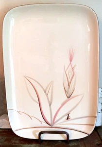 Vintage Winfield China MCM CA Pottery Large 14.5" Dragon Flower Serving Platter - Picture 1 of 7