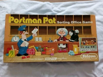 Vintage Postman Pat Sorting Office Memory Board Game Falcon 1983 Complete - Image 1 of 4