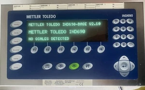 METTLER TOLEDO MODEL IND690-BASE PANEL 100-240V-50/60HZ - NOS / New Old Stock - Picture 1 of 20