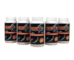 5 x ROSTIO Rostumwandler 1 L Rostkonverter Rostentferner Rostschutz-Grundierung - Bild 1 von 2