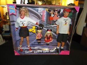 SEALED! Barbie Doll Set Disneyland Resort Vacation Mattel Tommy Ken Kelly Barbie
