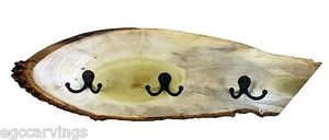 Custom Rustic Westeren Live Edge Wood Log Cabin Oak Coat Towel Rack Bar Decor - Picture 1 of 4