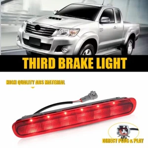 LED Red Center Stop Tailgate Brake Light 81570-0K080 For HILUX VIGO 2005-2014 AU - Picture 1 of 14