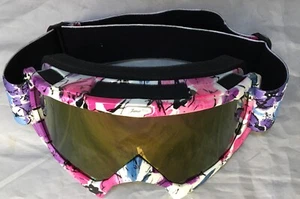 Jamie Win Dirt Bike/Skibrille mehrfarbige bronzefarbene Gläser - Bild 1 von 3