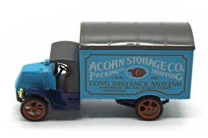 1920 Mack AC Lieferwagen (1:46) LOSE "Eichelaufbewahrung" blau Druckguss, Streichholzschachtel - Bild 1 von 7
