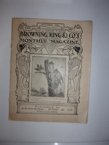 OKTOBER, 1902 VOL XXII NR. 4 BROWNING & CO MONATSMAGAZINE - Bild 1 von 5