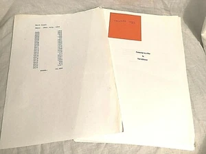 Ted Allbeury, Original Unpublished Typescript, Postscript to a War, George Locke - Imagen 1 de 8