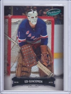 Ed Giacomin 2006 Parkhurst Hockey Card 8 Grade MT