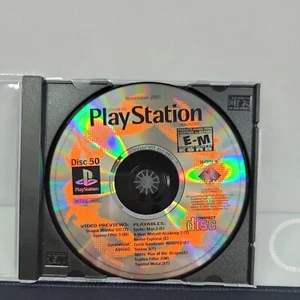 Playstation Magazine novembre 2001 PS1 disco demo ufficiale #50 - Foto 1 di 2