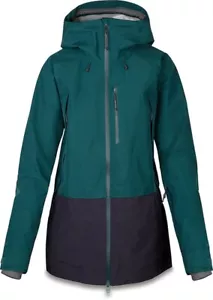 Chaqueta de snowboard Dakine Beretta Gore-Tex 3L Shell para mujer verde azulado medio/cielo nocturno - Imagen 1 de 7