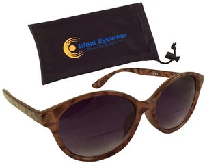 Womens Bifocal Sunglasses Reading Glasses Readers +1.50 +1.75 +2.00 2.50 Cat Eye - Picture 1 of 27