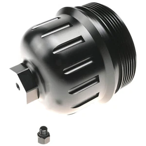 134001 Fuel Filter Housing Cap for 2017-2019 GM Duramax 6.6L L5P Billet Aluminum - Foto 1 di 7