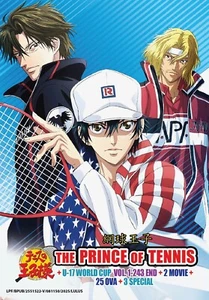 The Prince of Tennis (VOL.1 - 243 End + 2 Movie + 25 OVA + 3 Specials) ~ DVD ~ - Picture 1 of 6
