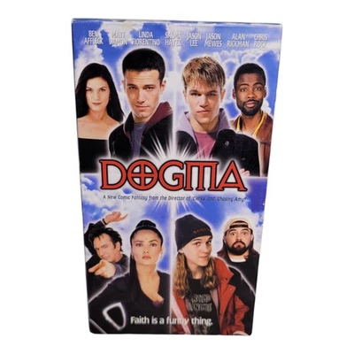 Dogma, 1999 (VHS, 2000) Kevin Smith, Affleck, Damon, Hayek, Lee, Rock, Carlin - Image 1 of 4