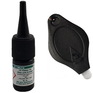  500,00 euros por 100 g de pegamento UV Ber-Fix - Contenido: 3 g de alta viscosidad + UV 1er LED - Imagen 1 de 4