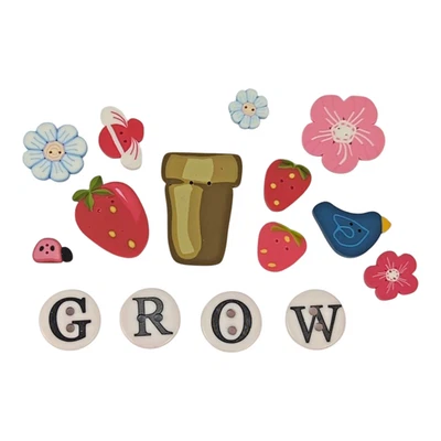 Just Another Button Company Grow Strawberry Garden Box | Riley Blake Inspired - Image 1 of 4