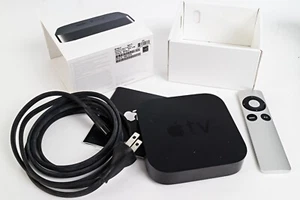 Apple TV 3rd Gen Model A1469 HD With Remote & Power Cord - Tested / Works - Picture 1 of 3