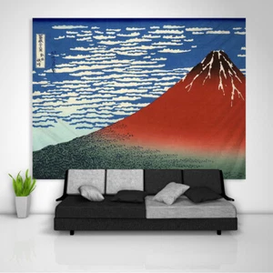 Japanese Painting Tapestry Art Wall Hanging Sofa Table Bed Cover Poster - Picture 1 of 12