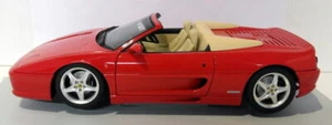 UT Models 1/18 Scale Diecast - 22106 Ferrari F355 Spider Red Cream Interior - Picture 1 of 7