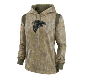 NEW Nike Atlanta Falcons Salute to Service Camouflage Hoodie Mens Small NFL - Picture 1 of 2