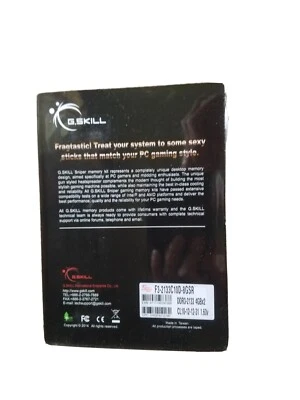 G.SKILL 8GB (2 x 4GB) 240-Pin DDR3  SDRAM 2133 MHz (PC3 17000) F3-2133C10D-8GSR - Image 1 of 3