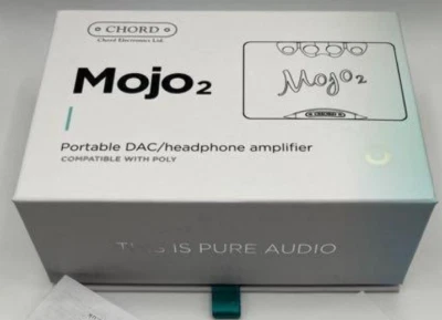 Chord Electronics Mojo 2 Amplificatore per cuffie Dac portatile colore nero - Immagine 1 di 4