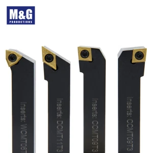 Juego de 7 herramientas de torneado indexable, herramienta de separación de 16 mm, herramienta de separación de 1 pieza, herramienta de roscado - Imagen 1 de 12