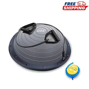 Non-Slip Balance Trainer Ball with Resistance Bands - Ideal for All Levels - Picture 1 of 9
