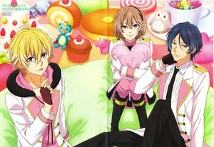 poster promo Marginal#4 Kiss kara Tsukuru Big Bang anime Shindo Tsubasa Aruto - Picture 1 of 3