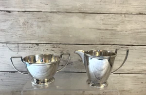 Mapping & Webb Silver Plate Sugar & Milk Jug - Picture 1 of 10