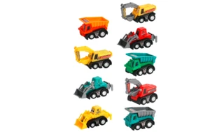 Pull Back Construction Toy Cars Vehicles Truck Excavator Sand Toys Toddler Party - Picture 1 of 8