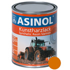 (15,98 EUR/l) Lakier z żywicy syntetycznej AS Orange 1000 ml Lakier Farba Puszka farbowa ASINOL