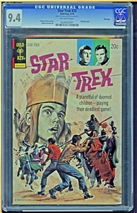 STAR TREK Gold Key 23 Comic 1974 CGC 9.4 NM File Copy Random House Archives - Picture 1 of 2